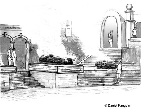 Daniel Fanguin : poème / Partir en fumée