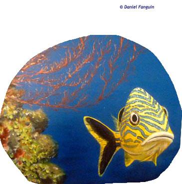 Daniel Fanguin : poème / Face à la mer